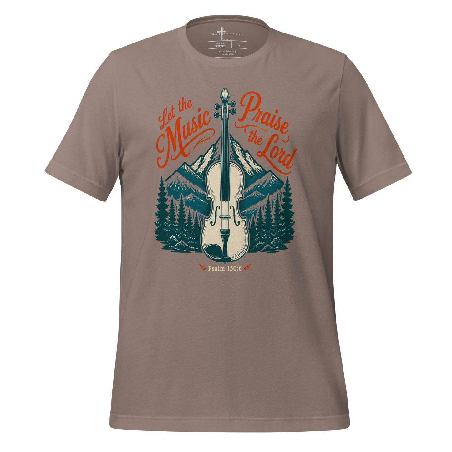 Let the Music Praise the Lord Violin - MasterPiece Shirts