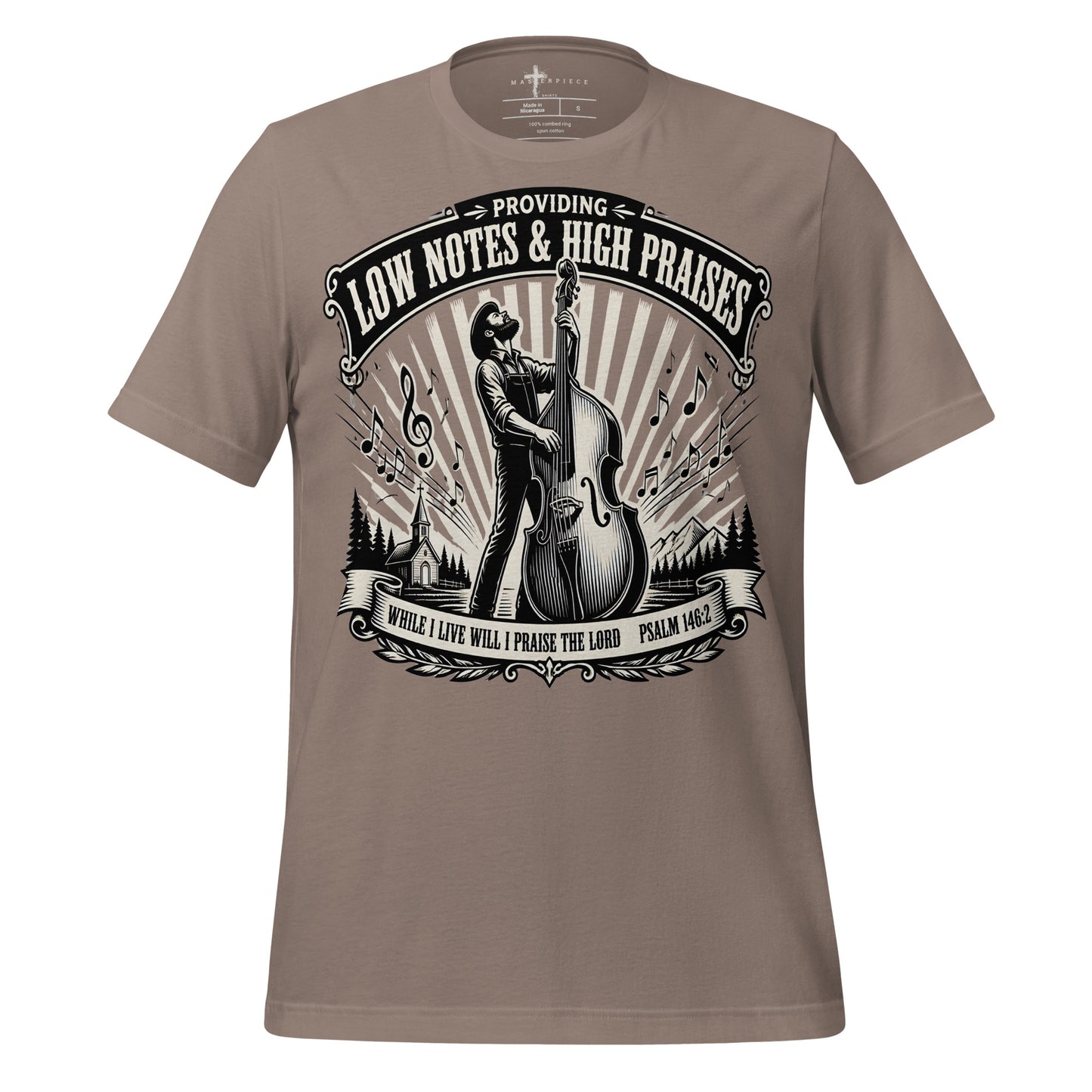 Low Notes High Praises Bass - MasterPiece Shirts