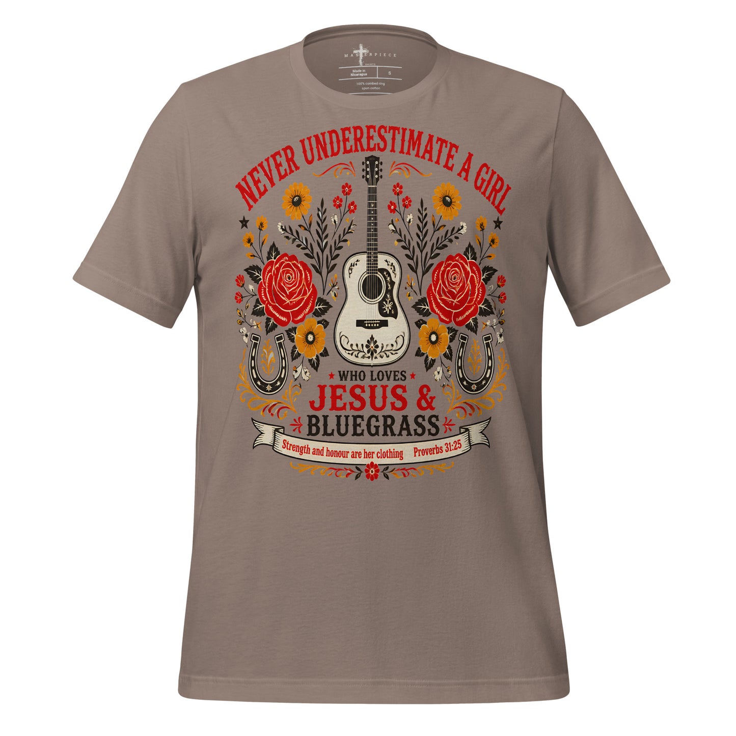 Girl Loves Jesus Bluegrass - MasterPiece Shirts