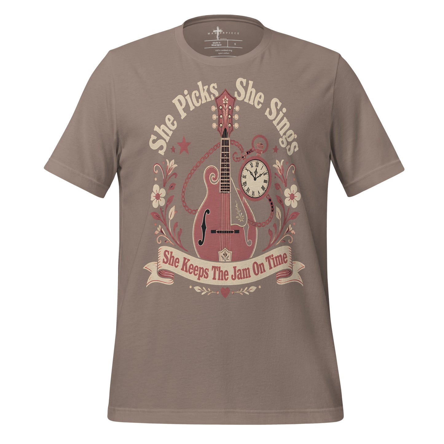 She Picks Mandolin - MasterPiece Shirts