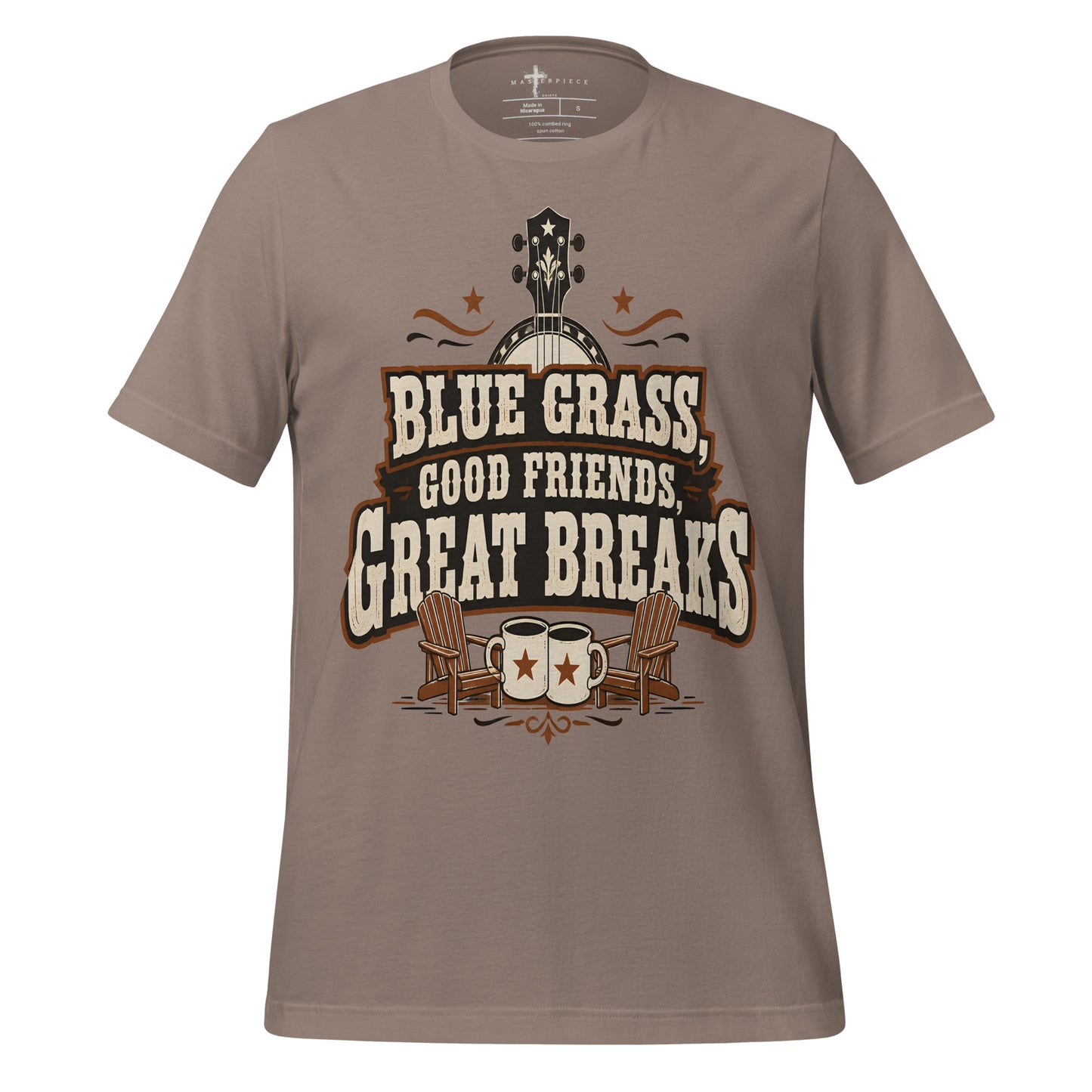 BlueGrass Friends Banjo - MasterPiece Shirts