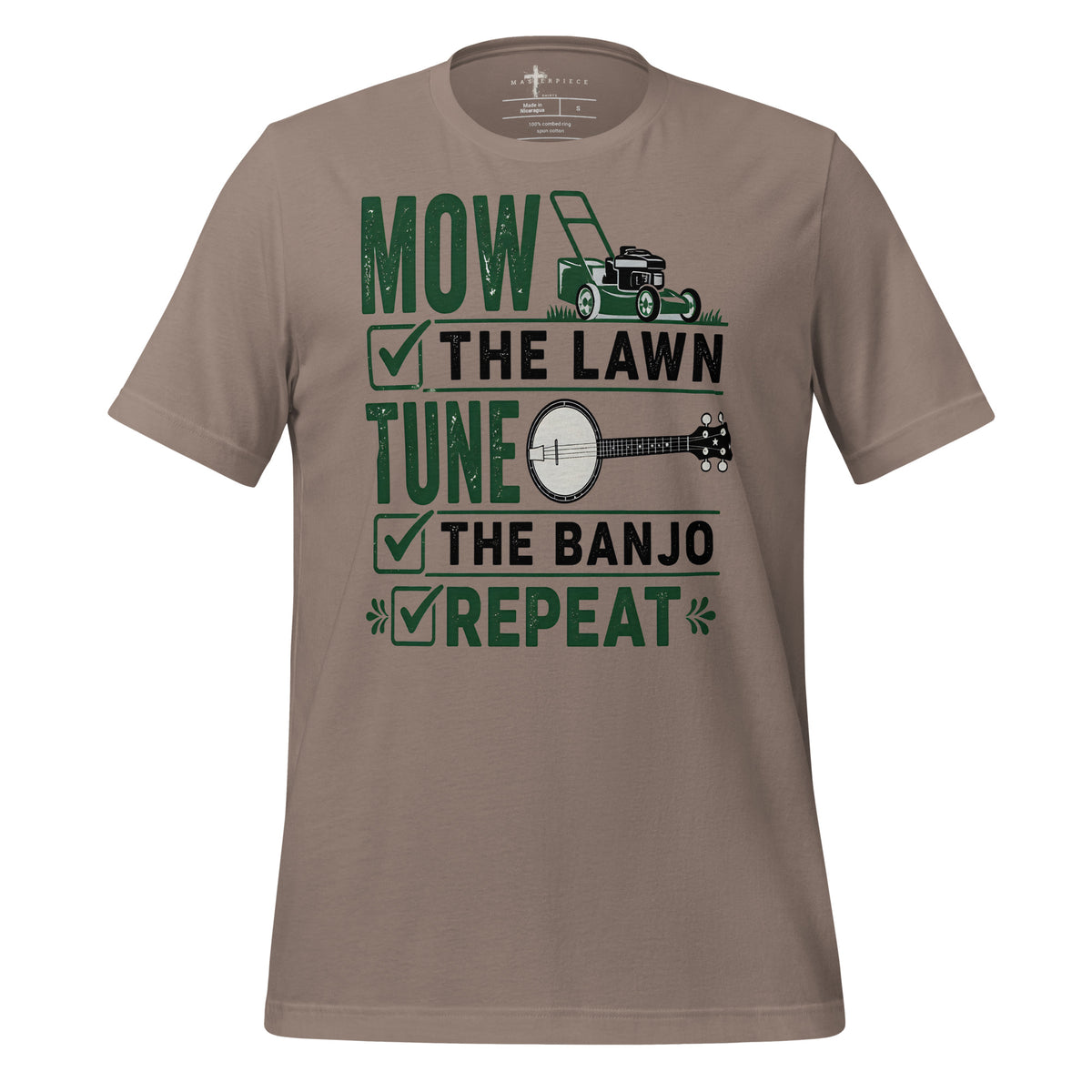 Mow Tune Repeat - MasterPiece Shirts