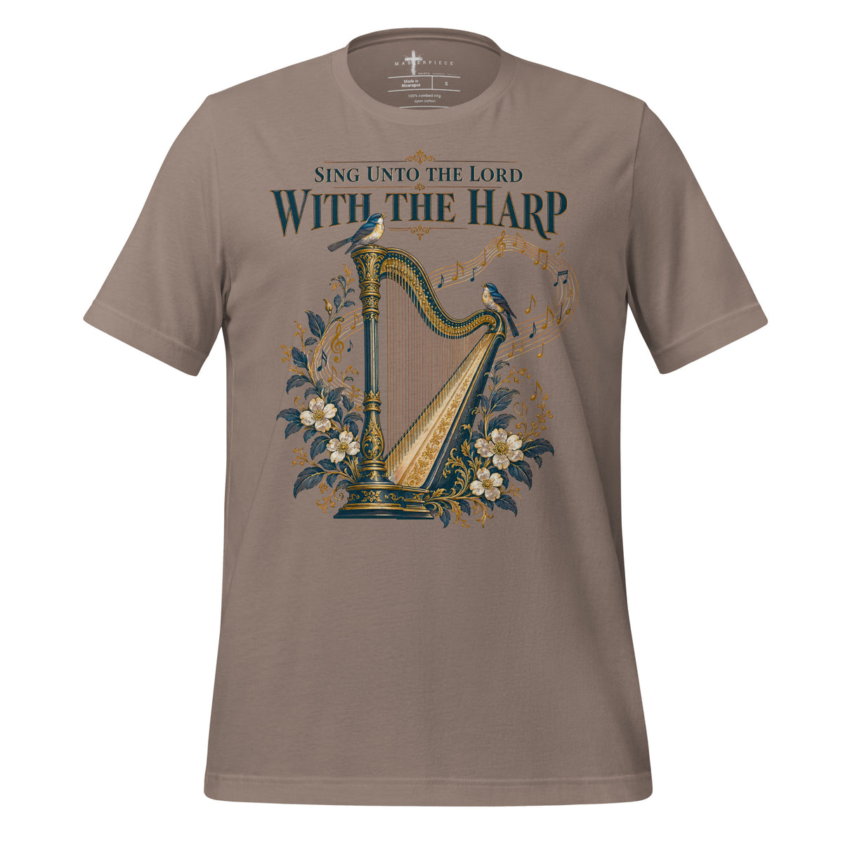 Sing unto the Lord Harp - MasterPiece Shirts