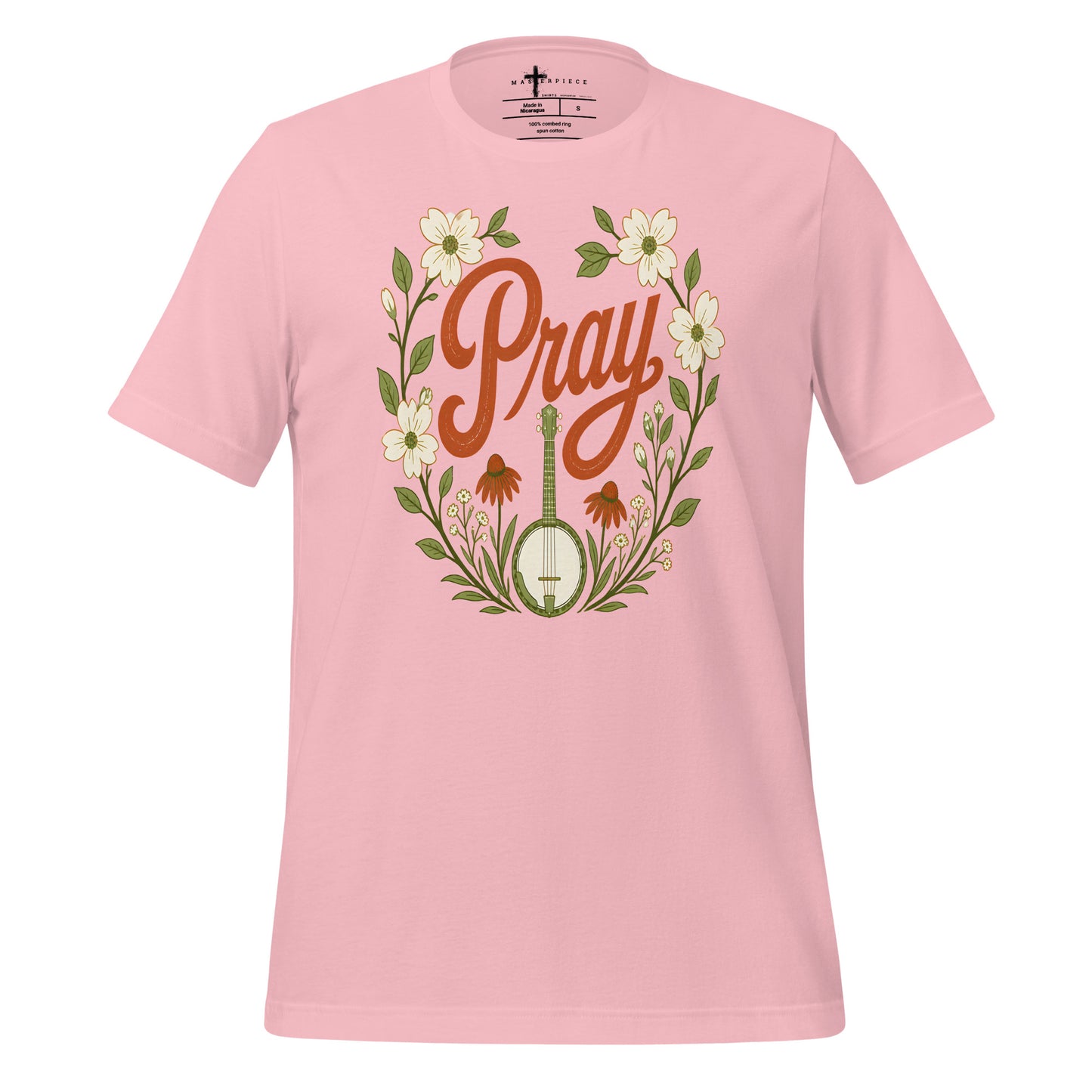 Pray Banjo - Pink - MasterPiece Shirts