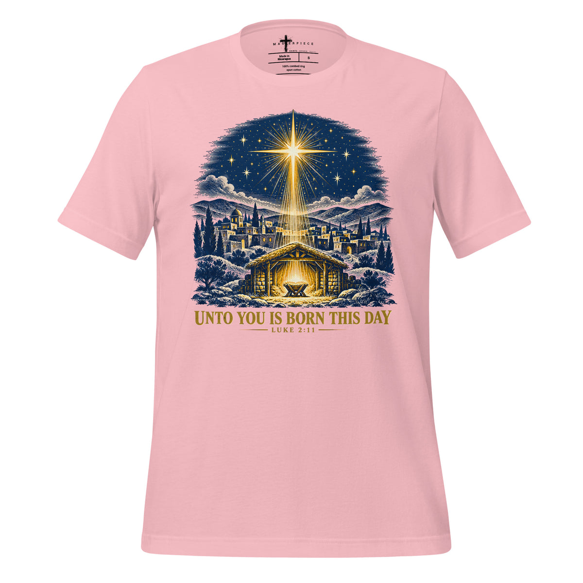 Unto to You Born - Pink - MasterPiece Shirts
