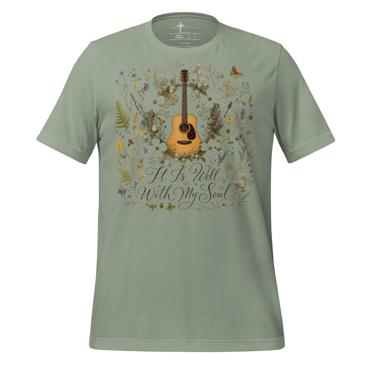 It Is Well With Guitar - MasterPiece Shirts