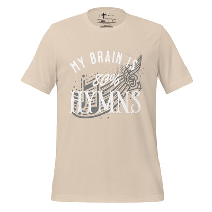 My Brain is 80% Hymns  Christian Bible Verse T-Shirt