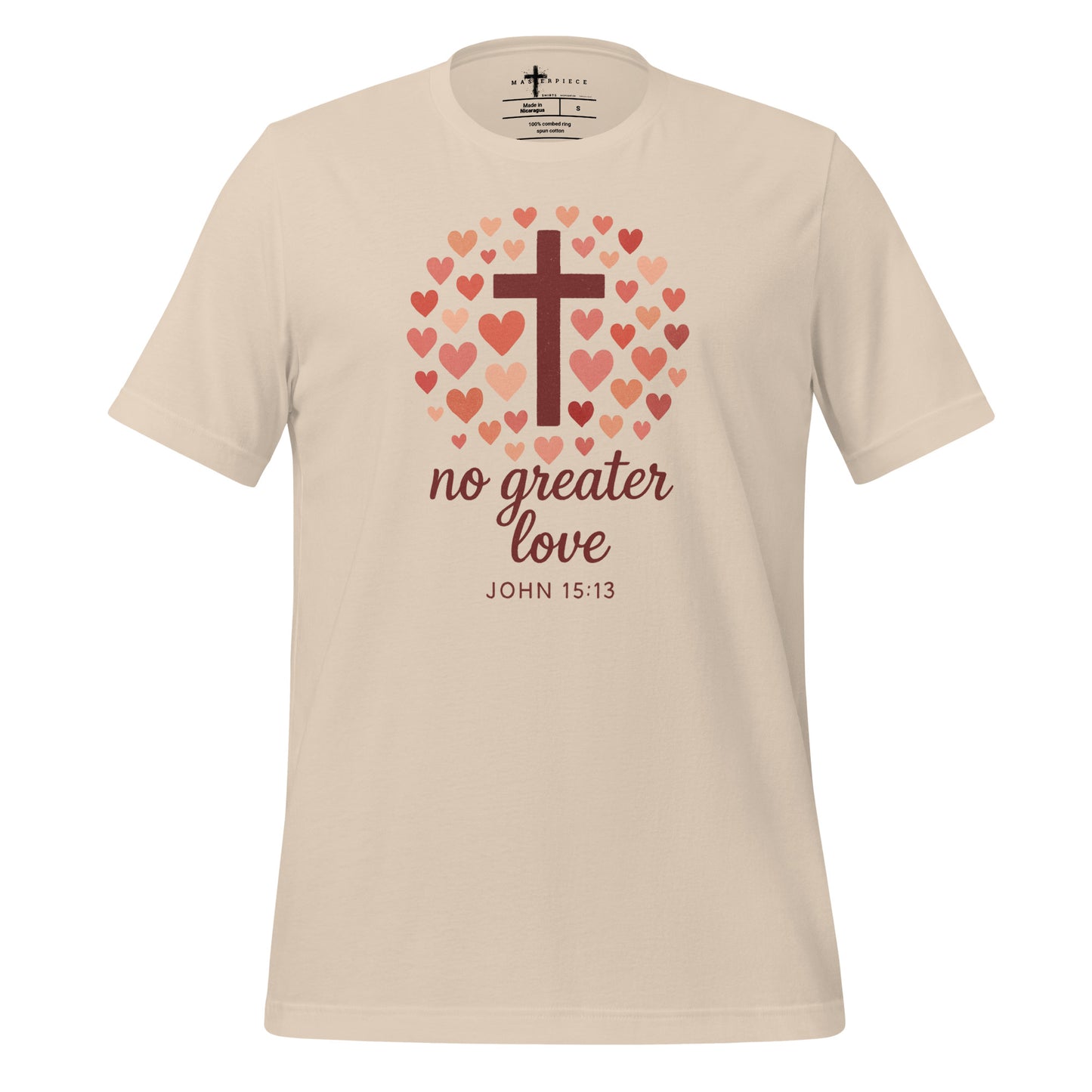 No Greater Love Christian T-shirt John 15:13