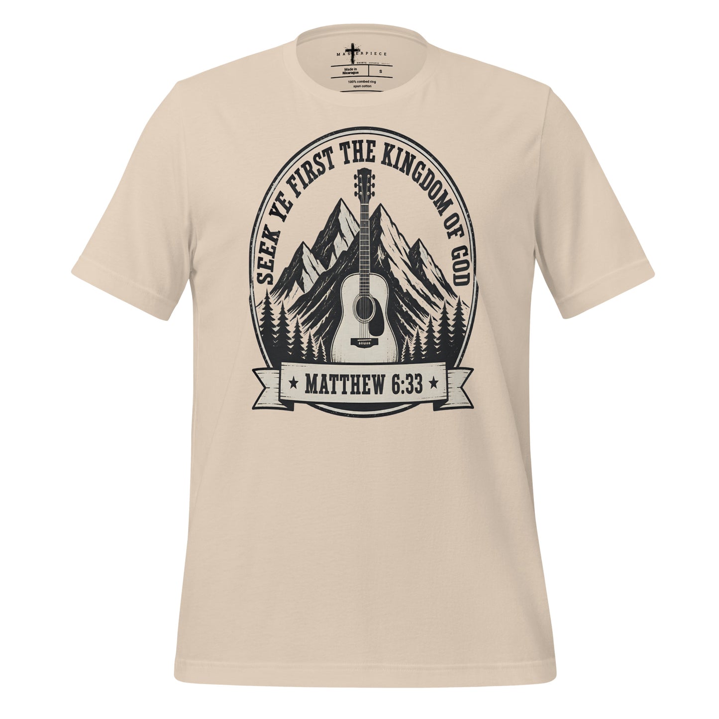 Seek Ye First Guitar - MasterPiece Shirts
