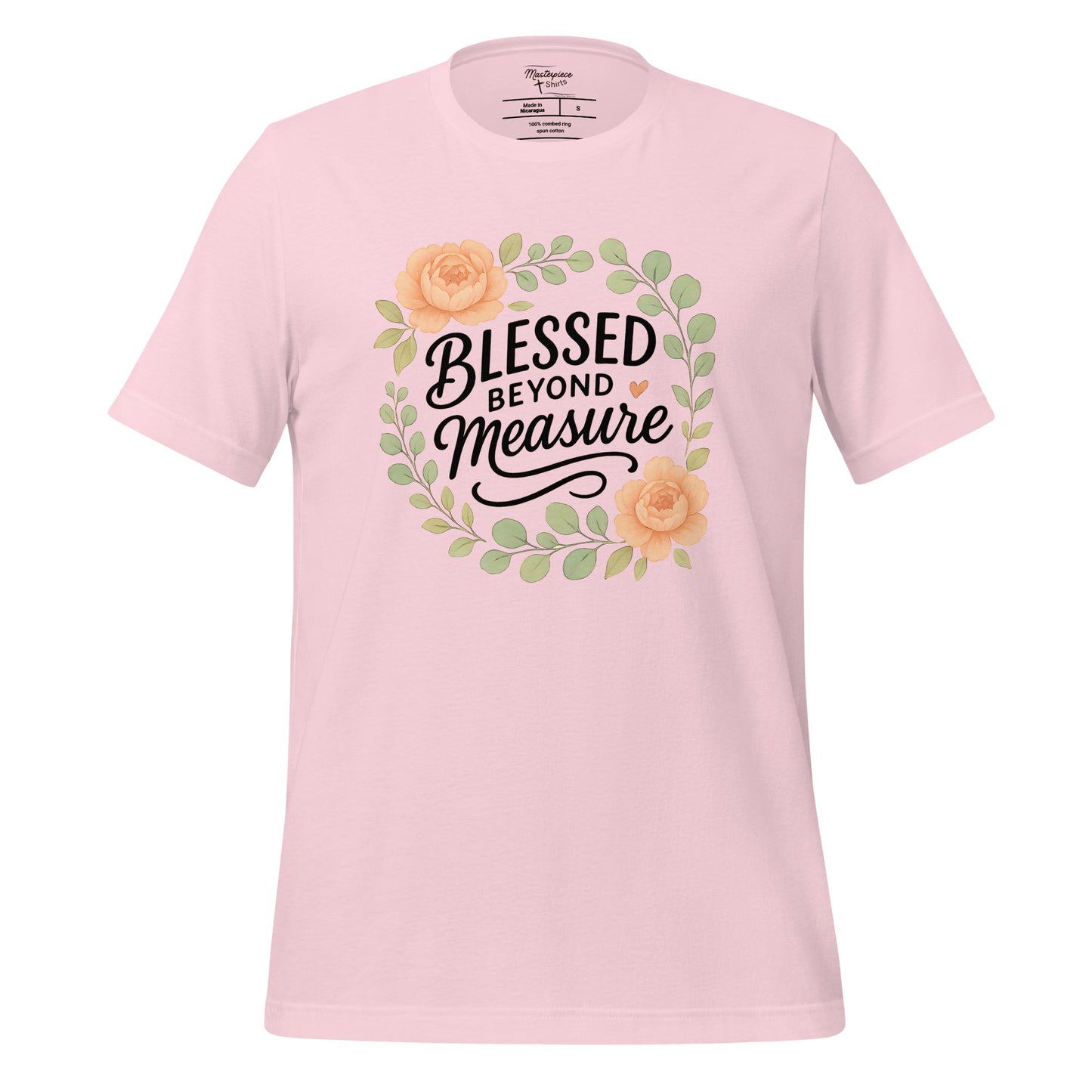  Blessed Beyond Measure Christian T-shirt 