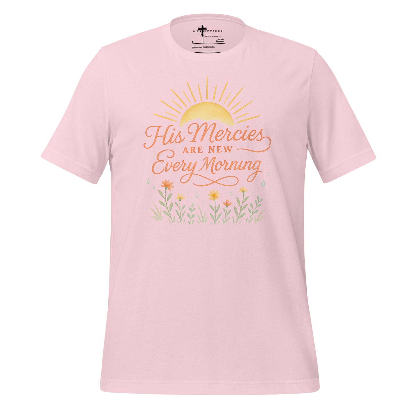 His Mercies are New Every Morning Christian T-shirt