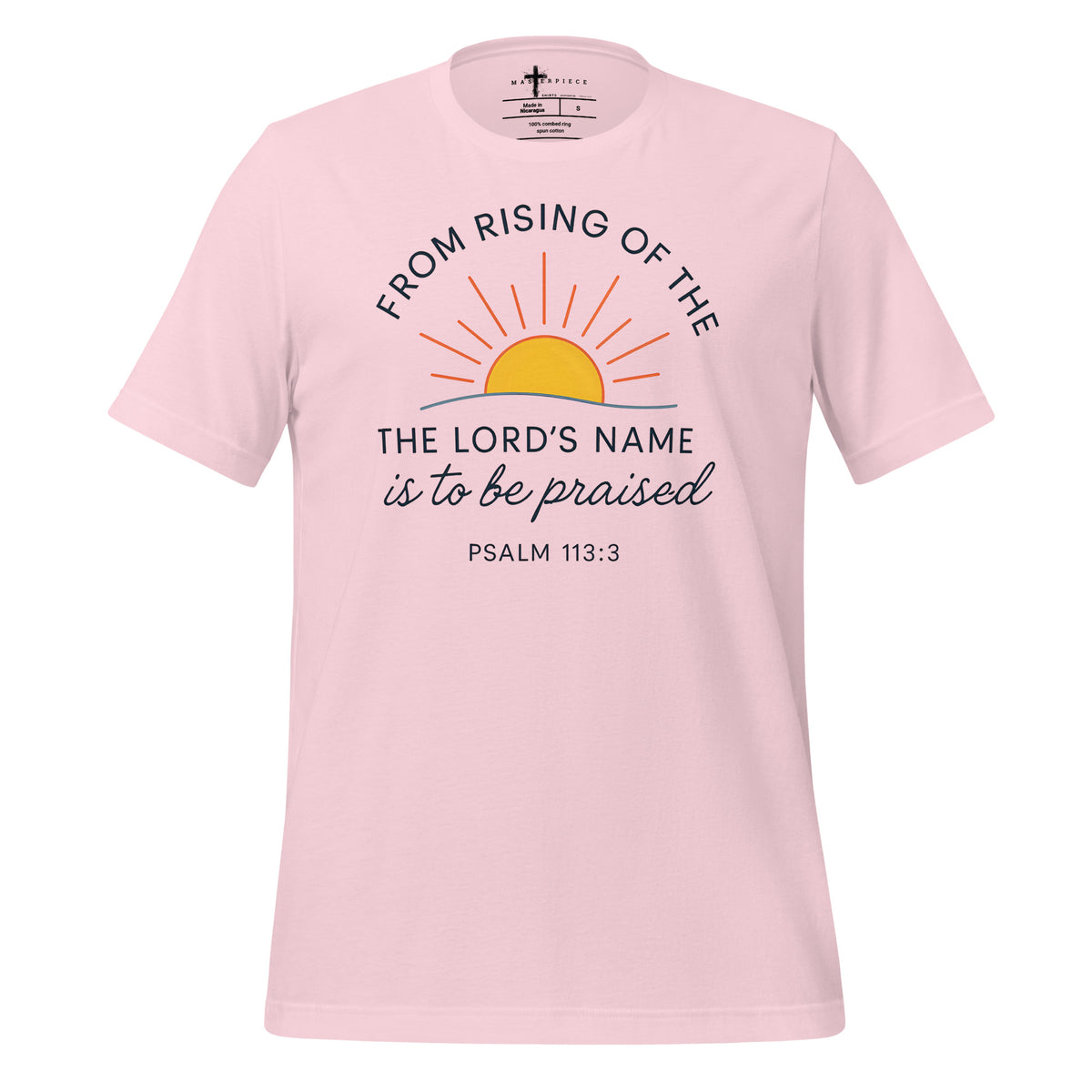 From Rising Sun LORD Praised Christian t-shirt|Psalm 113:3 MasterPiece ...