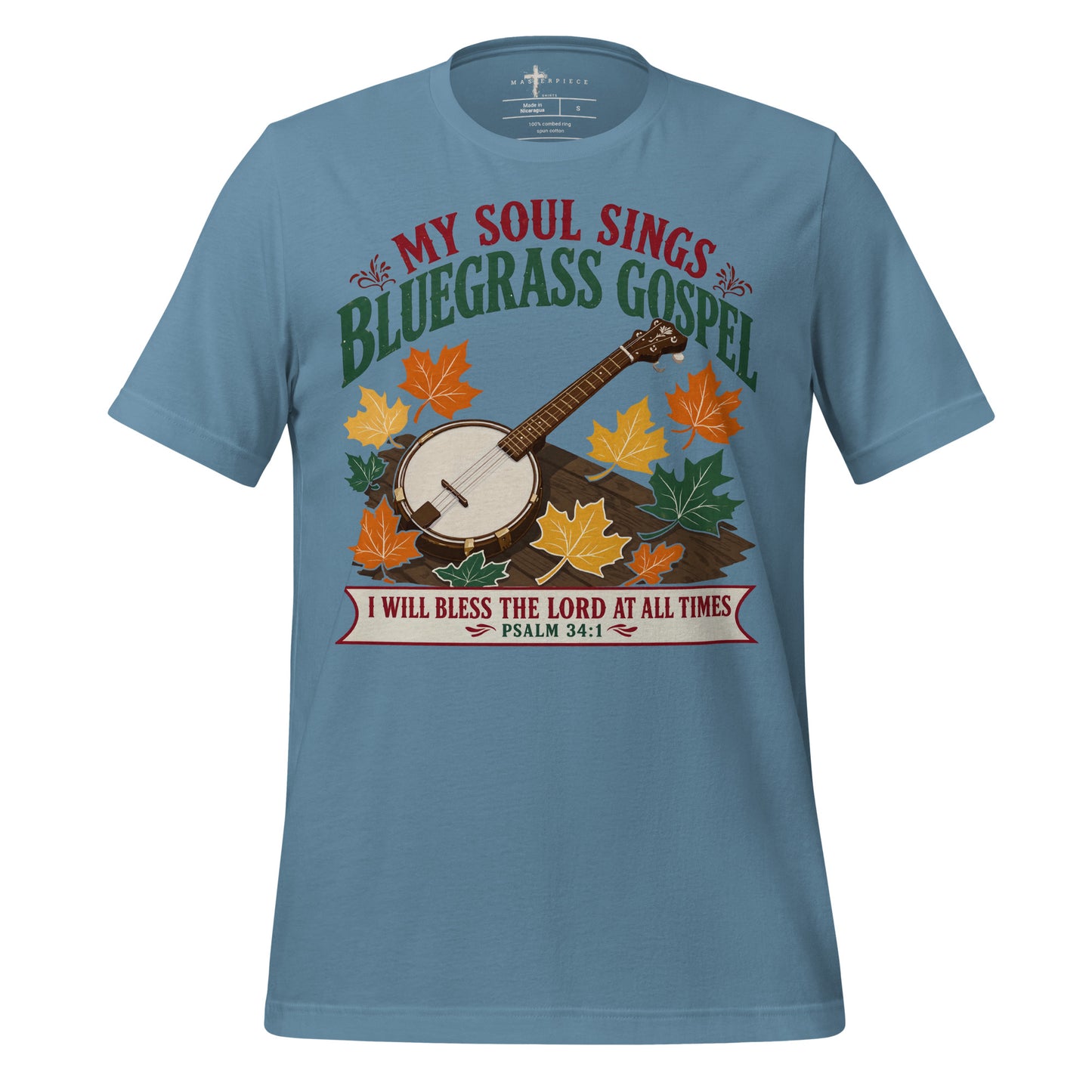 Soul Sings  Bluegrass Gospel - Blue - MasterPiece Shirts