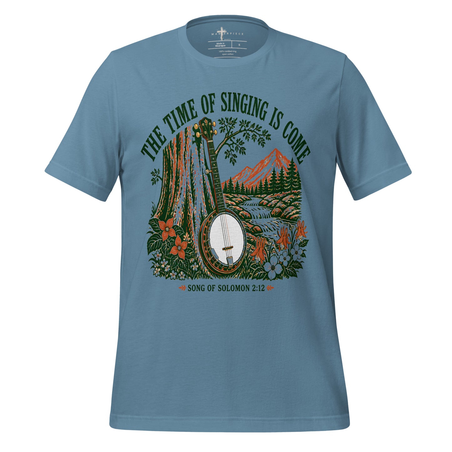 Time of Singing Banjo - Blue - MasterPiece Shirts