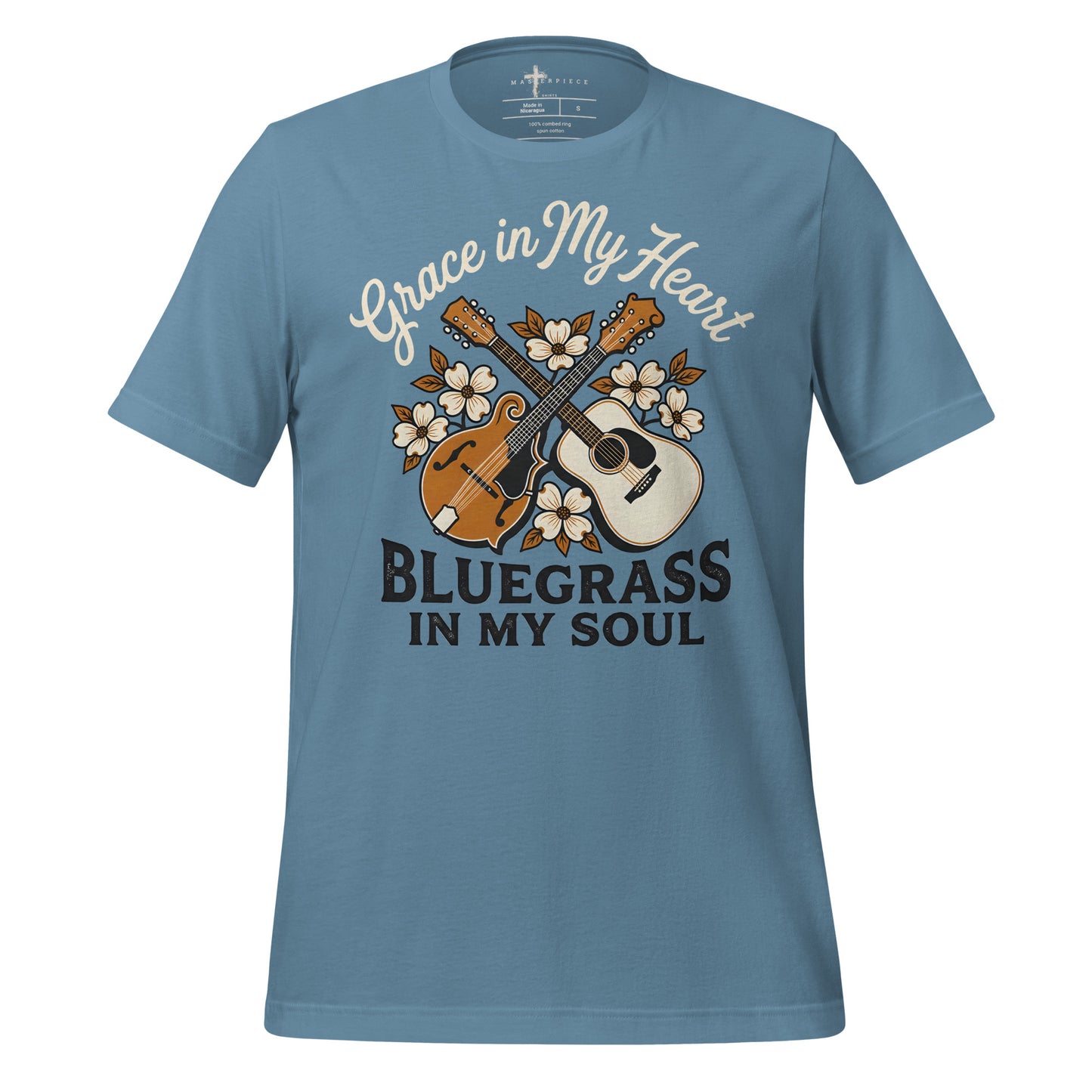 Grace in My Heart Bluegrass in my Soul - Blue - MasterPiece Shirts