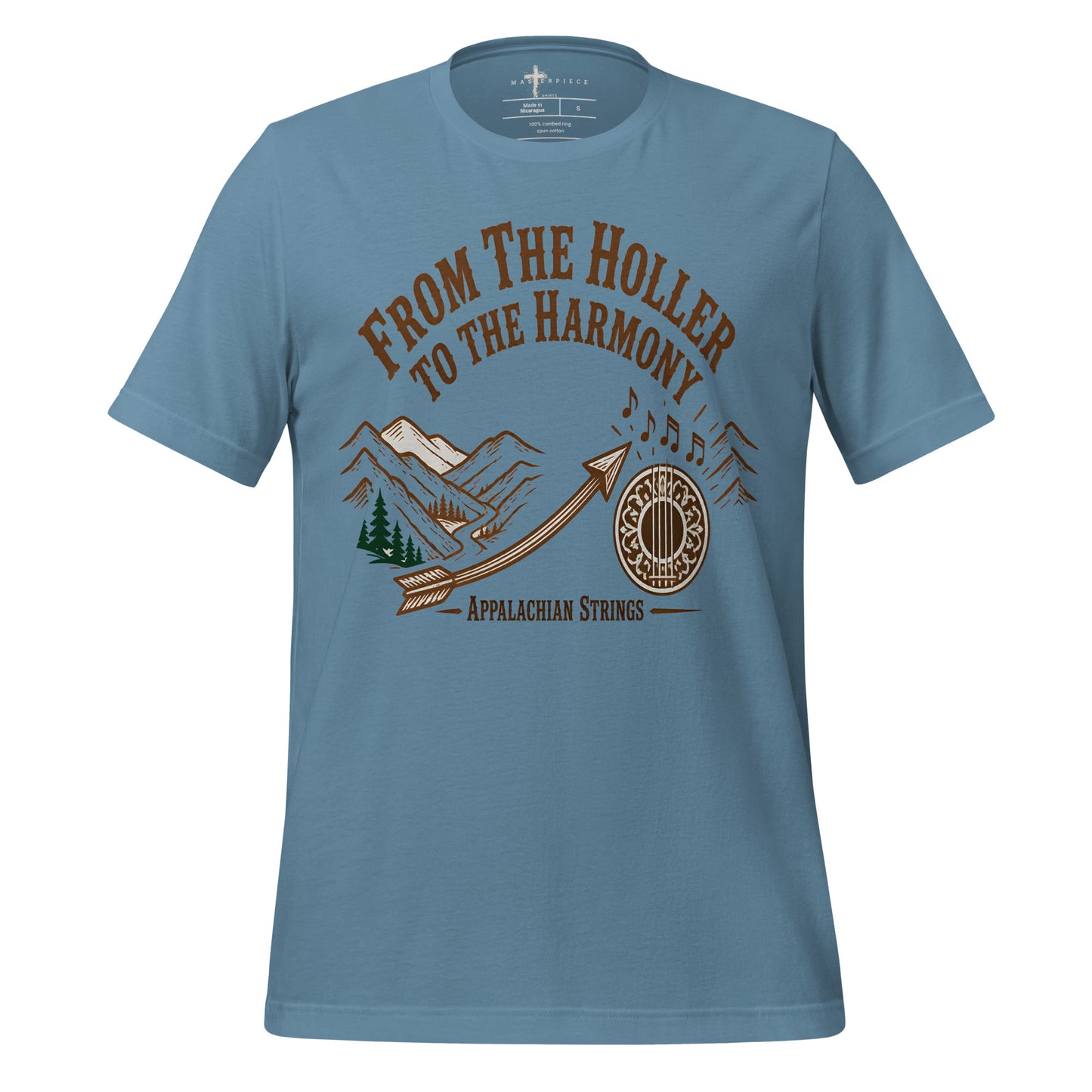 From the Holler to Harmony - Blue - MasterPiece Shirts