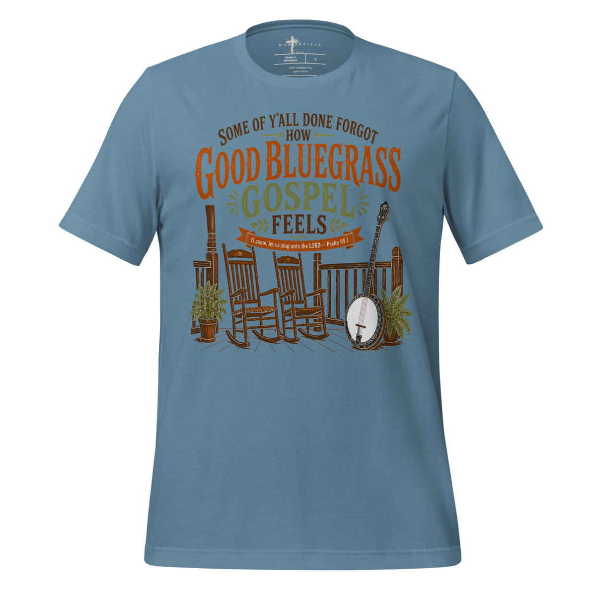How Bluegrass Gospel Feels - Blue - MasterPiece Shirts