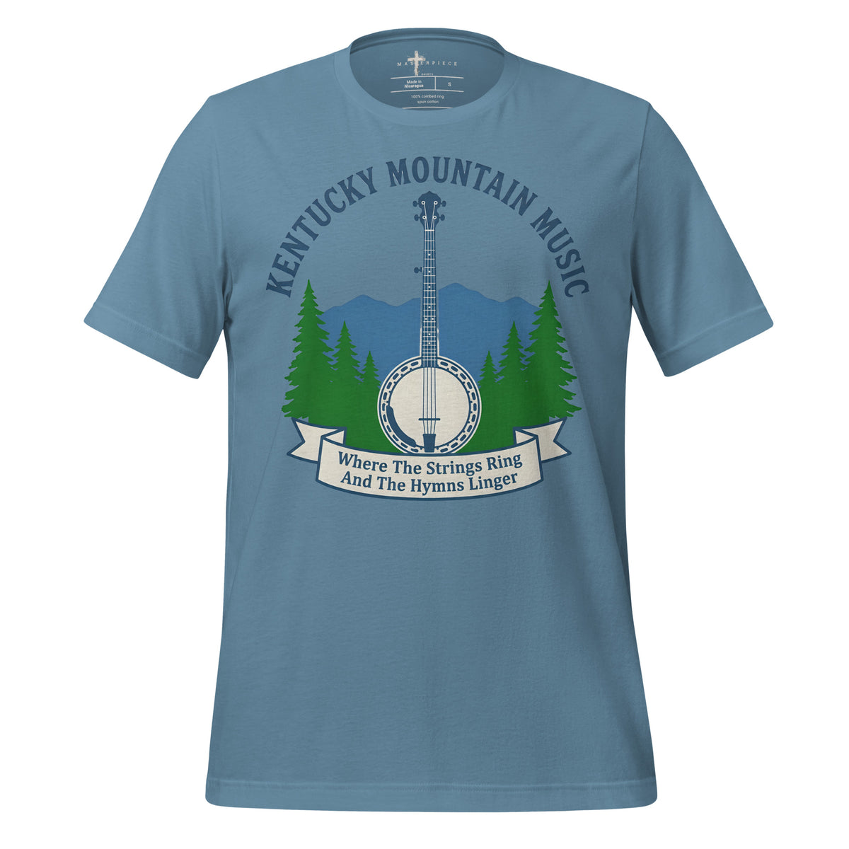 Kentucky Mountain Music - Blue - MasterPiece Shirts