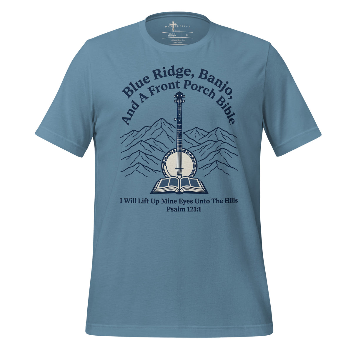 Blue Ridge Mtn Banjo - Blue - MasterPiece Shirts