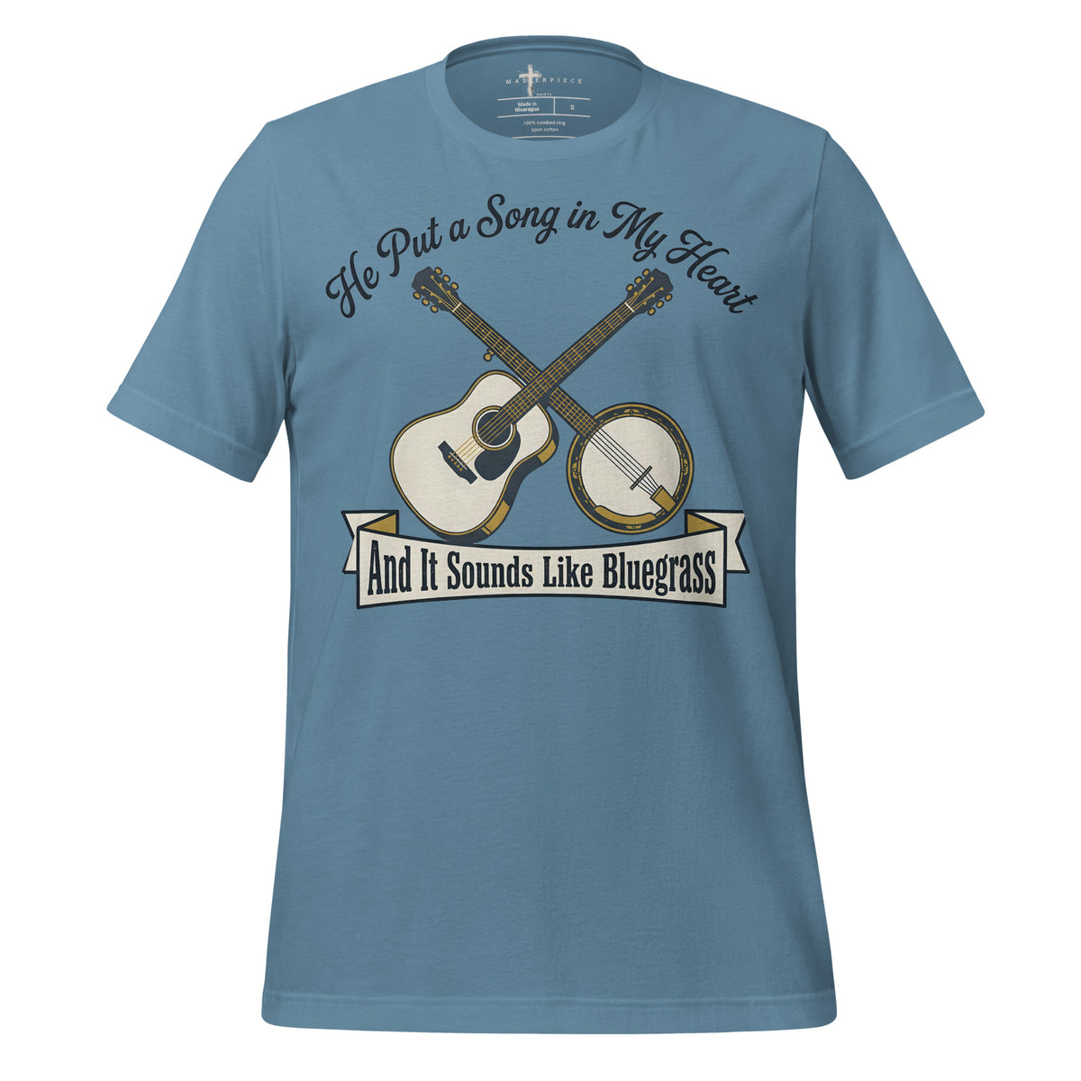 New Song Bluegrass - Blue - MasterPiece Shirts