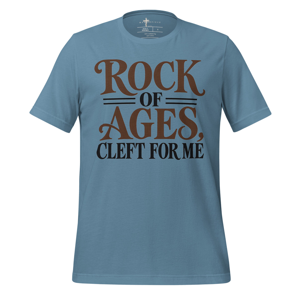 Rock of Ages - Blue - MasterPiece Shirts