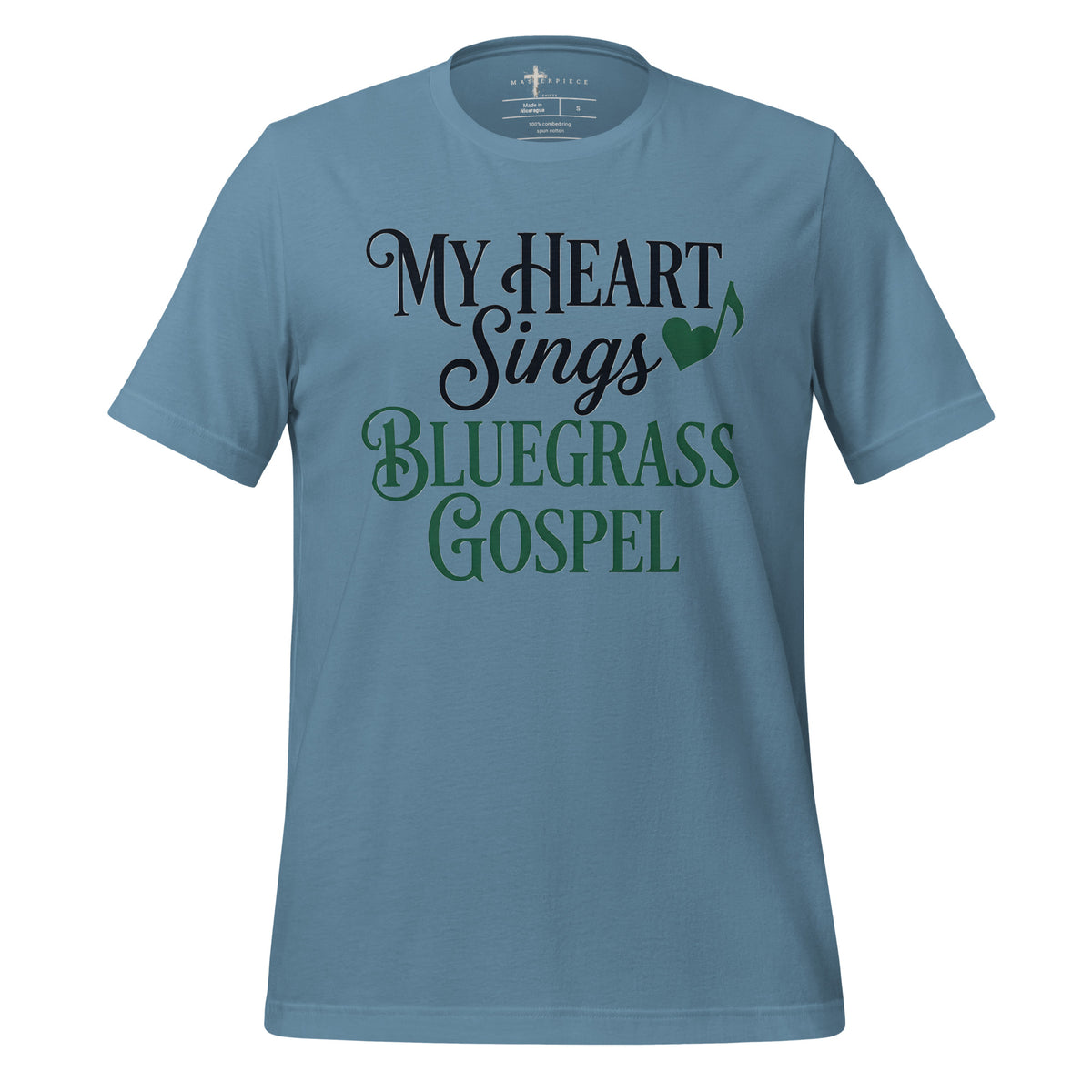 Heart Sings Bluegrass Gospel - Blue - MasterPiece Shirts