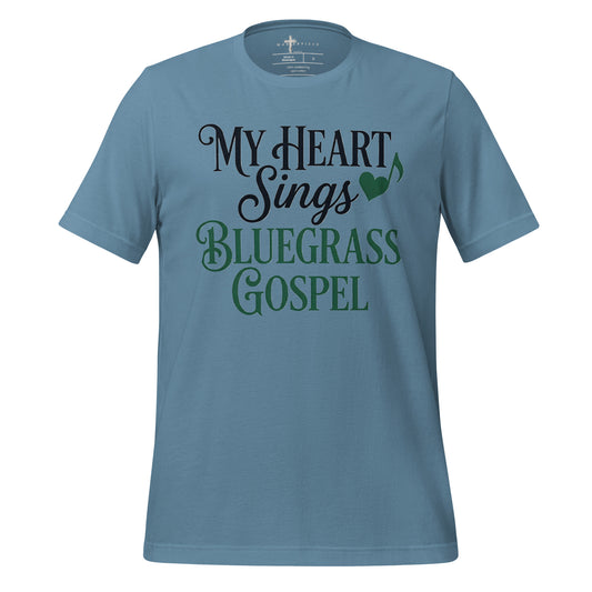 Heart Sings Bluegrass Gospel - Blue - MasterPiece Shirts