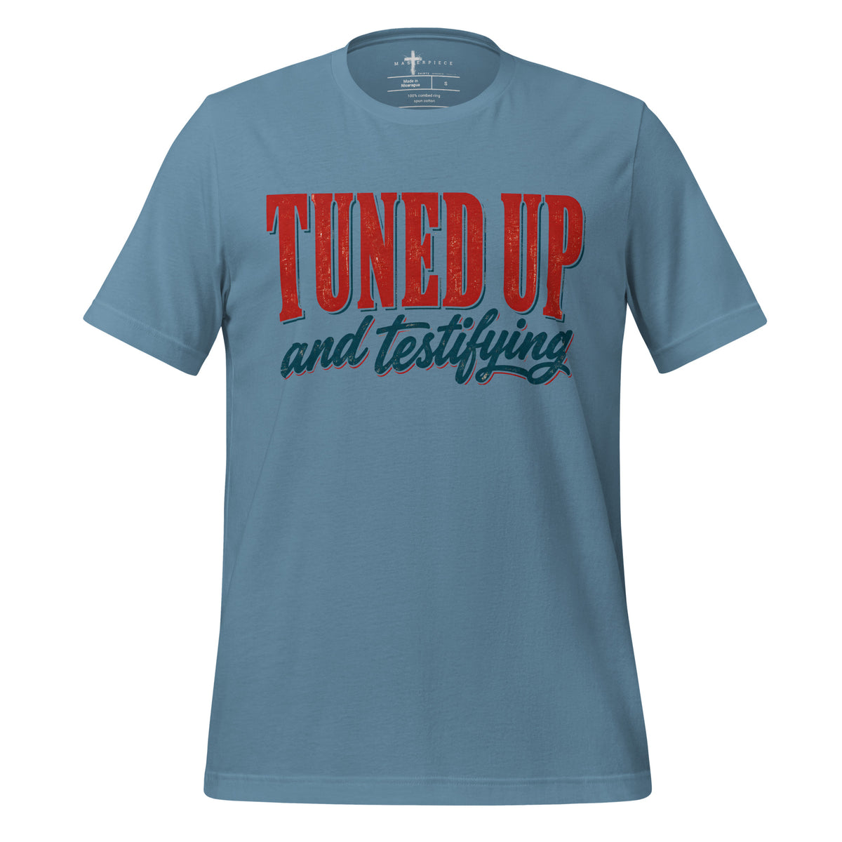 Tuned Up Testify - Blue - MasterPiece Shirts