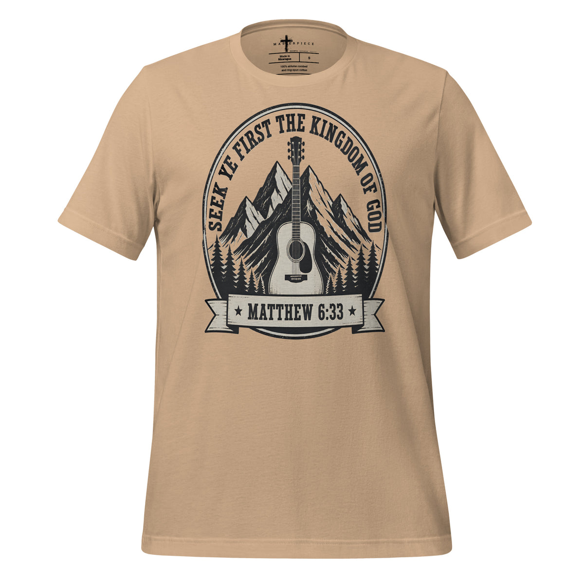Seek Ye First Guitar - MasterPiece Shirts