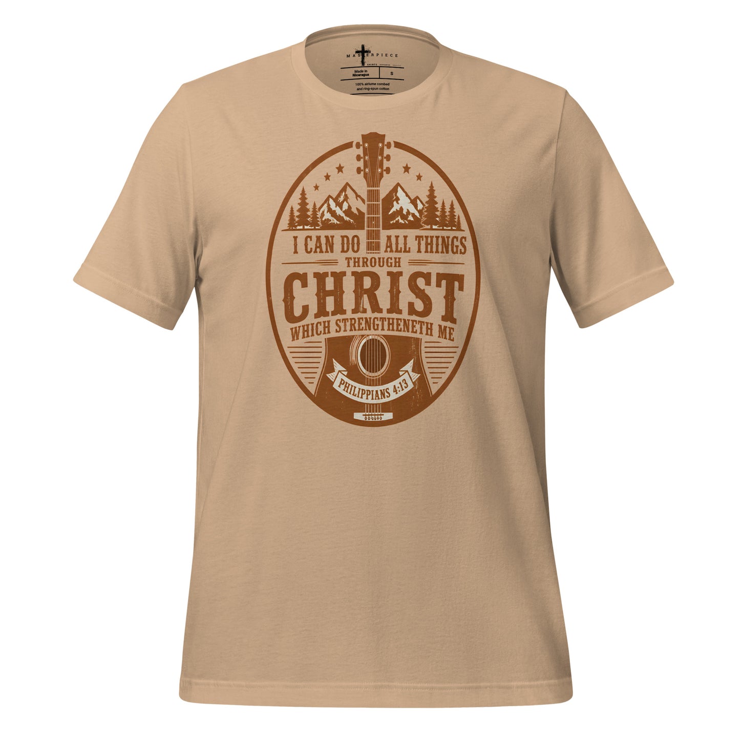 I can do all things through Christ Guitar - MasterPiece Shirts