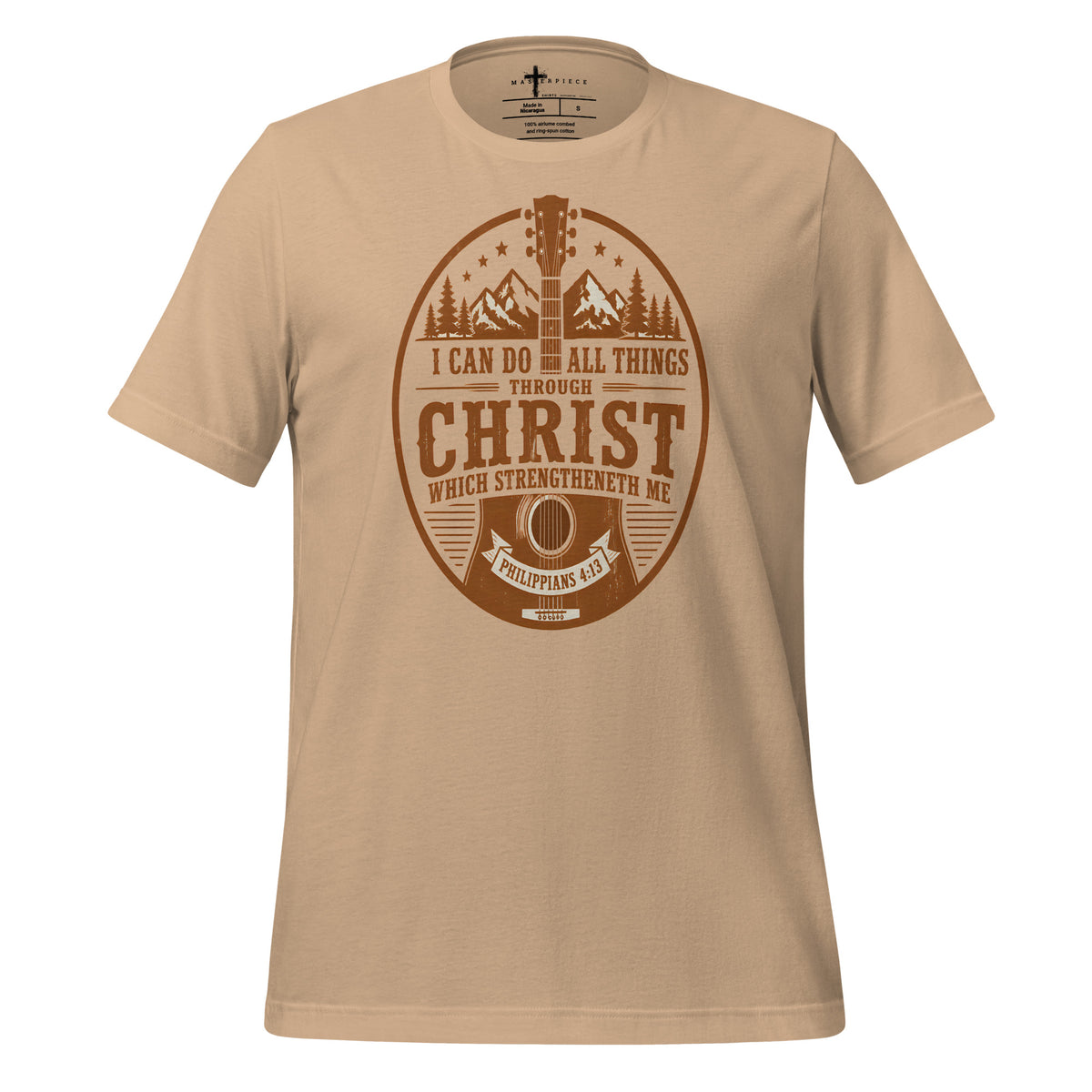 I can do all things through Christ Guitar - MasterPiece Shirts