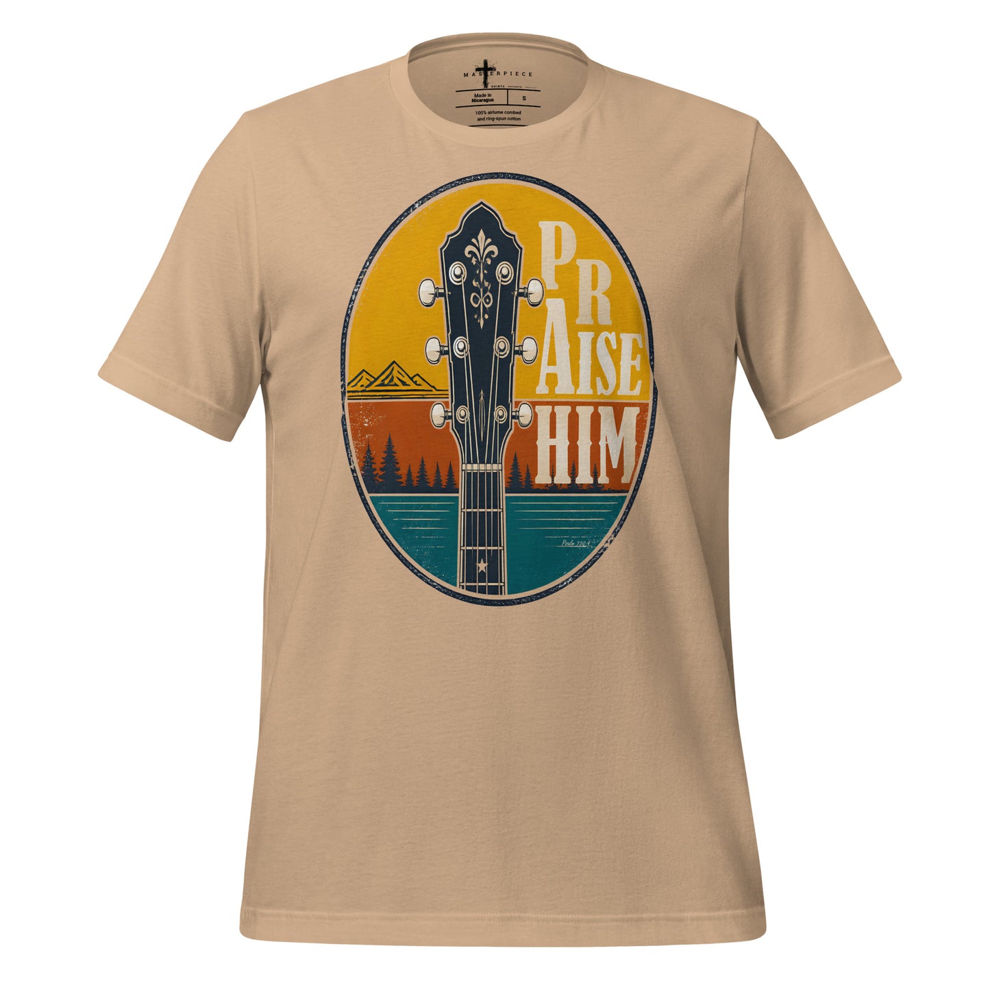 Praise Him Guitar - MasterPiece Shirts