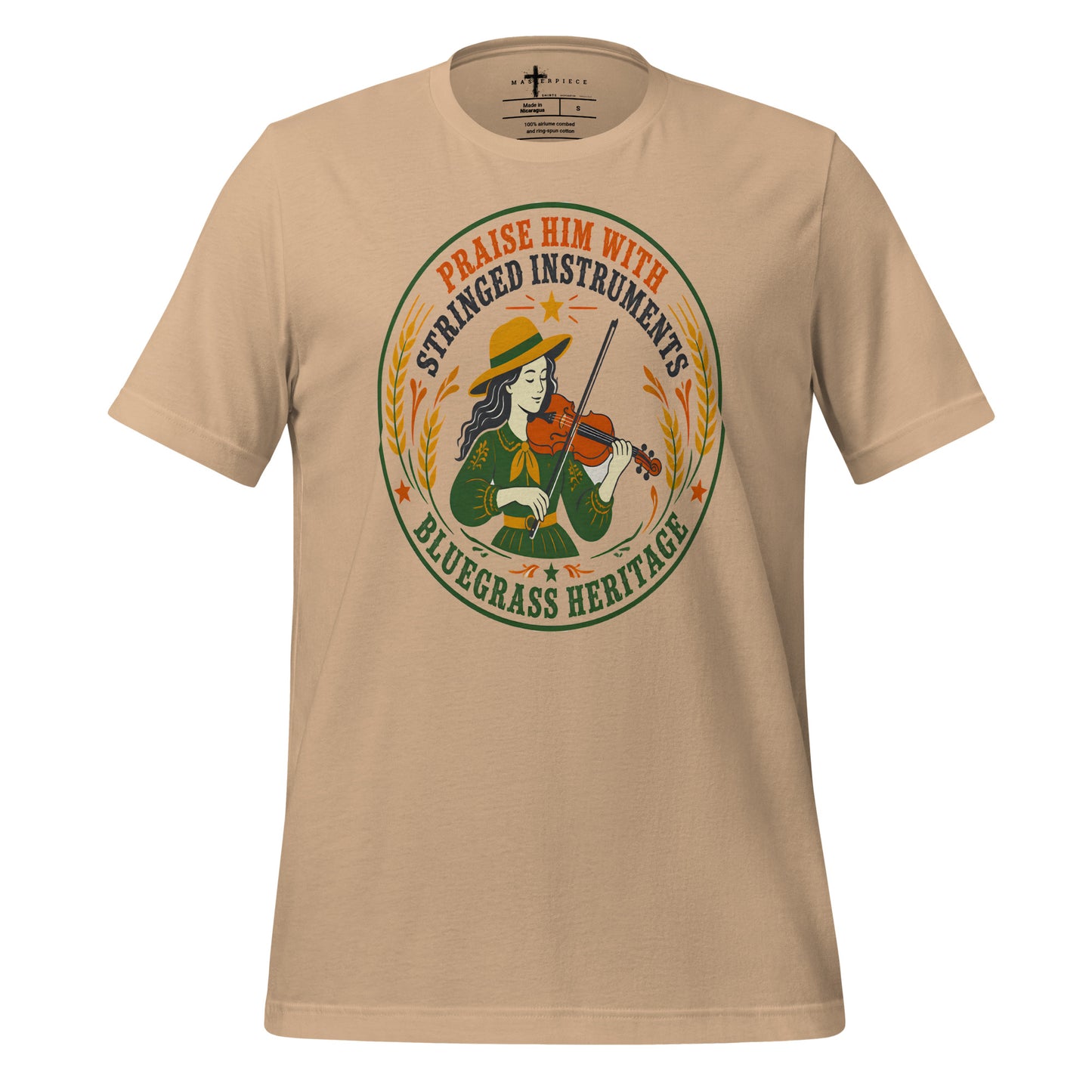 Praise Him With Stringed Instruments Violin - MasterPiece Shirts