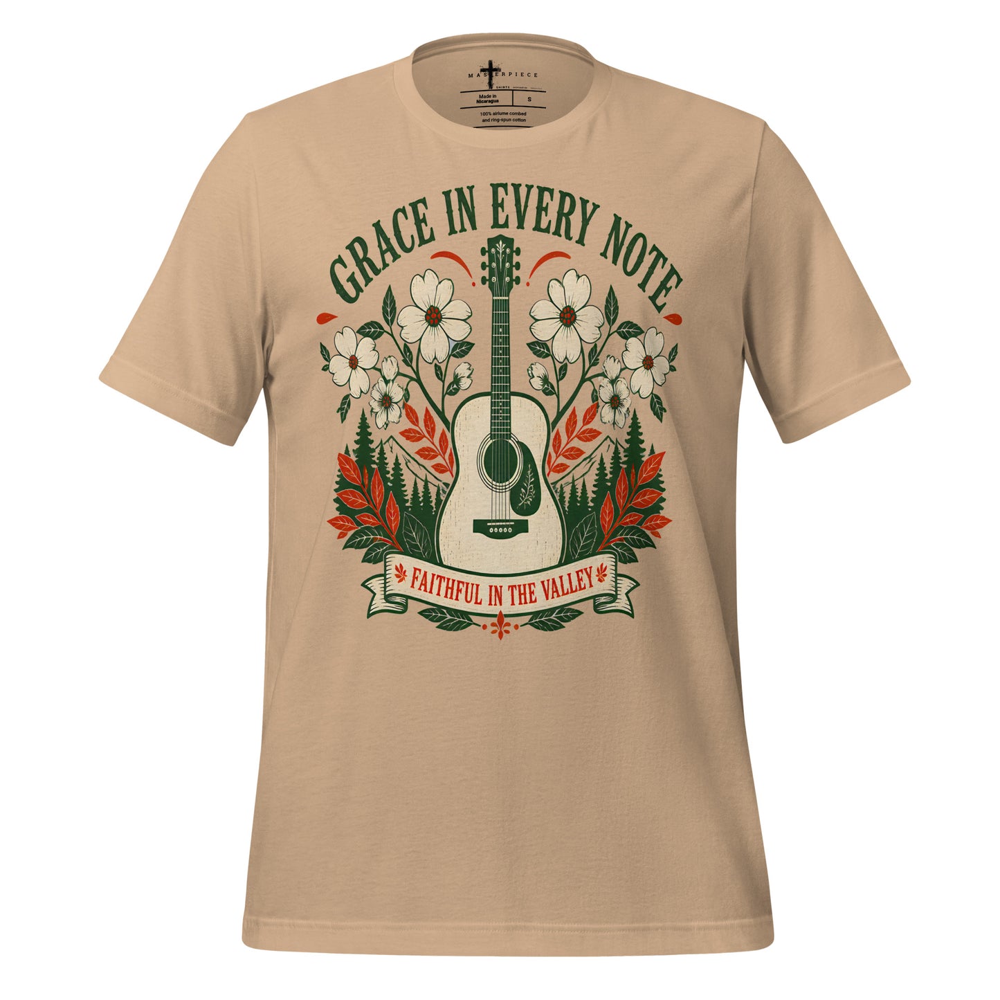 Grace in Every Note Guitar - MasterPiece Shirts