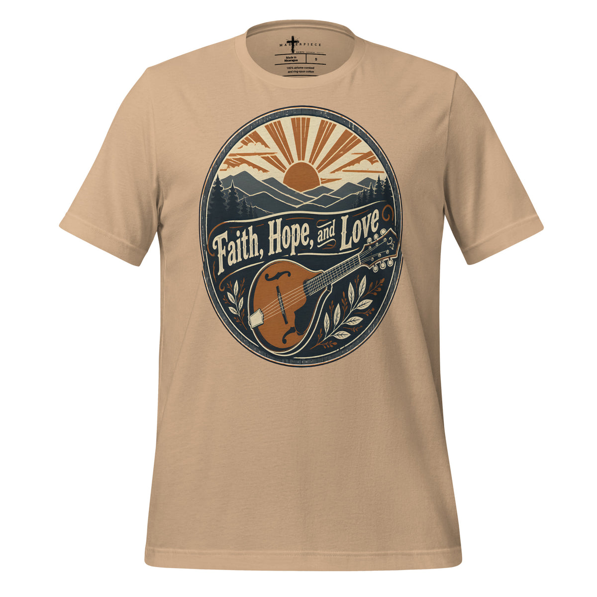 Faith Hope Love Mandolin - MasterPiece Shirts