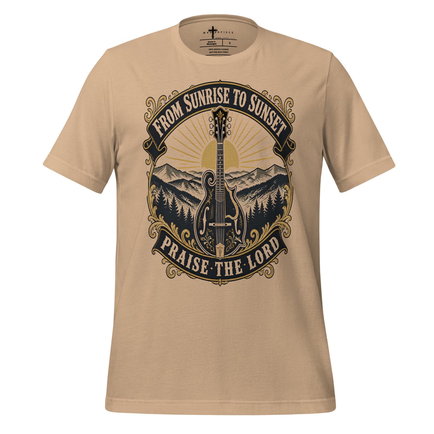 Sunrise to Sunset Praise The Lord Mandolin - MasterPiece Shirts
