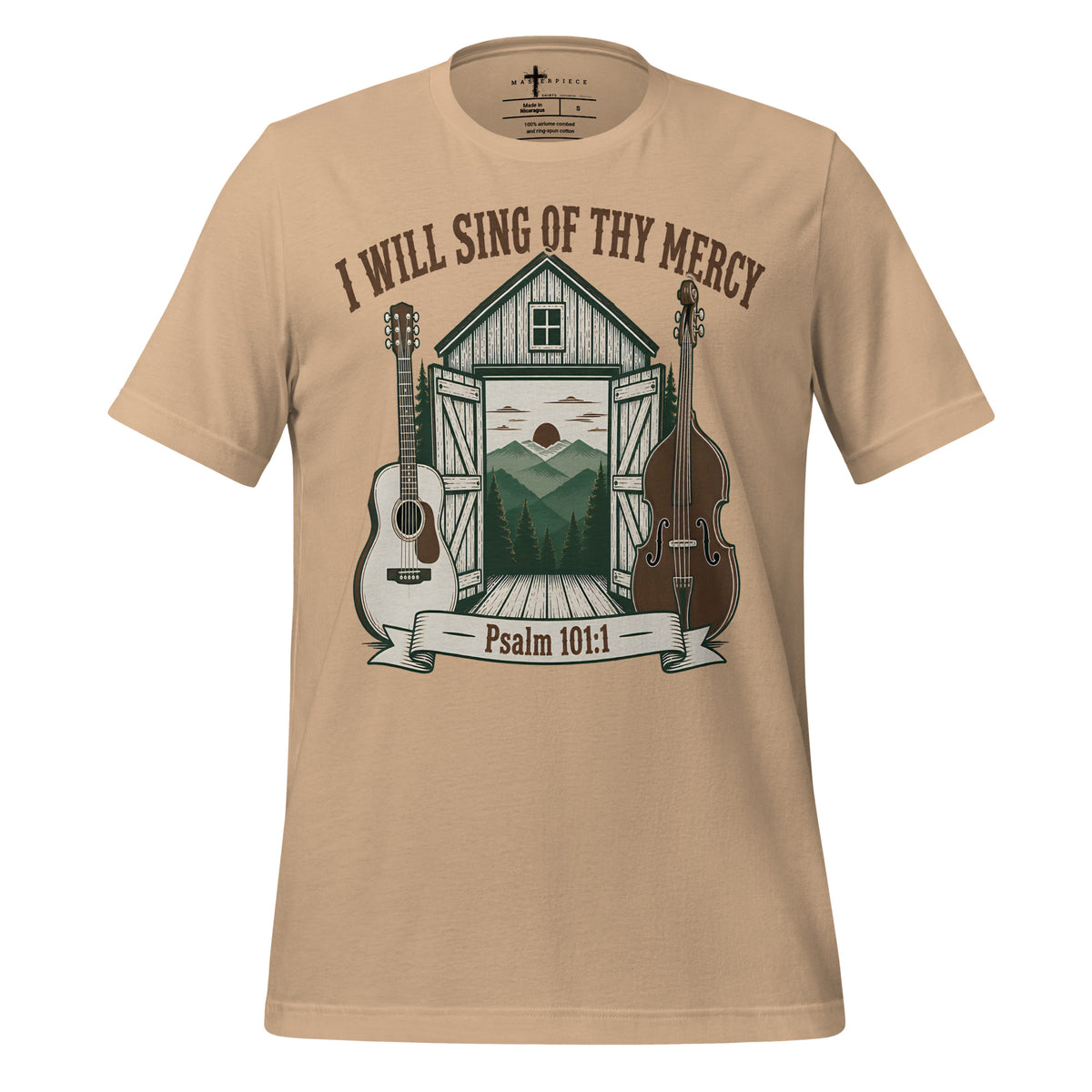 Sing of Mercy Guitar Bass - MasterPiece Shirts