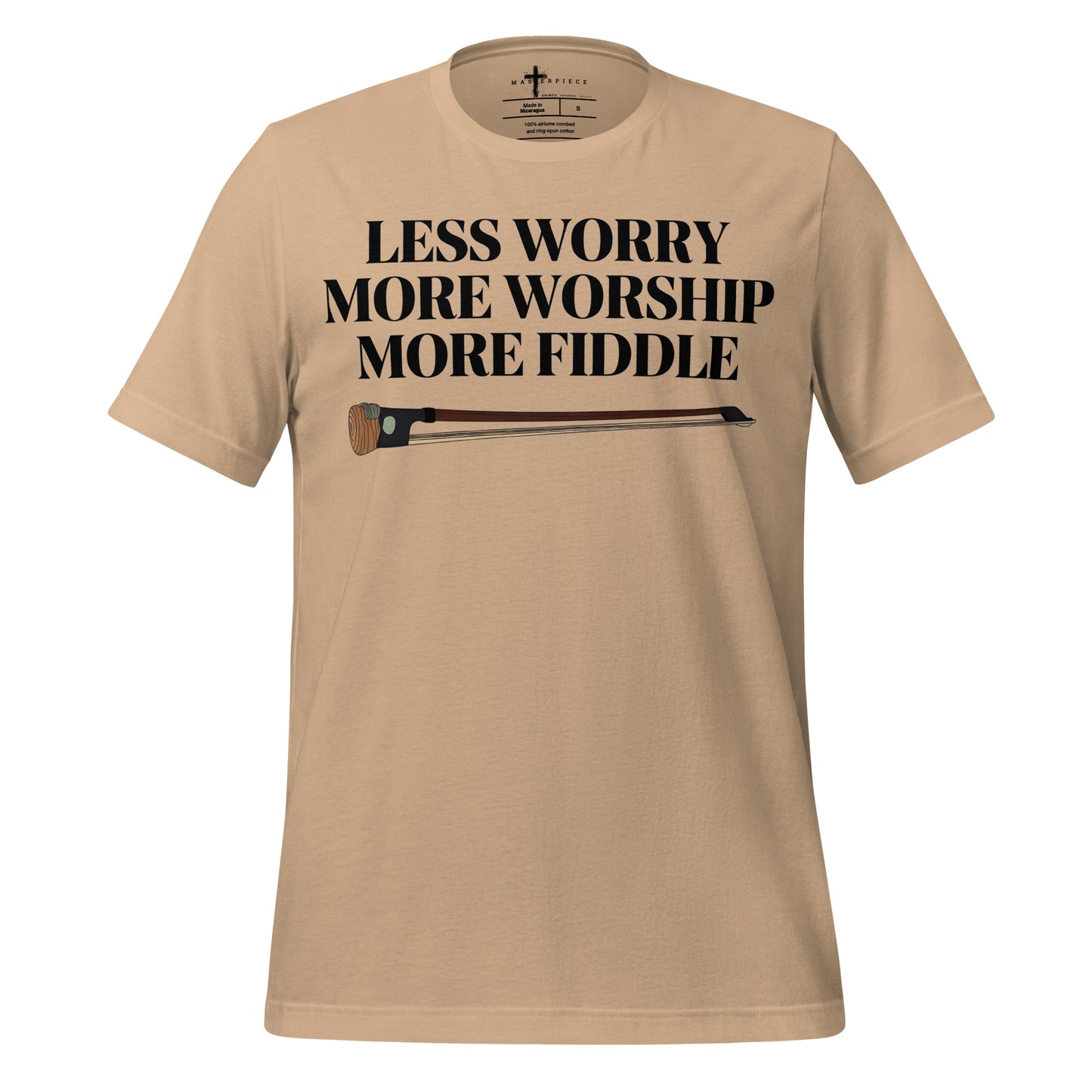 Less Worry More Fiddle - MasterPiece Shirts