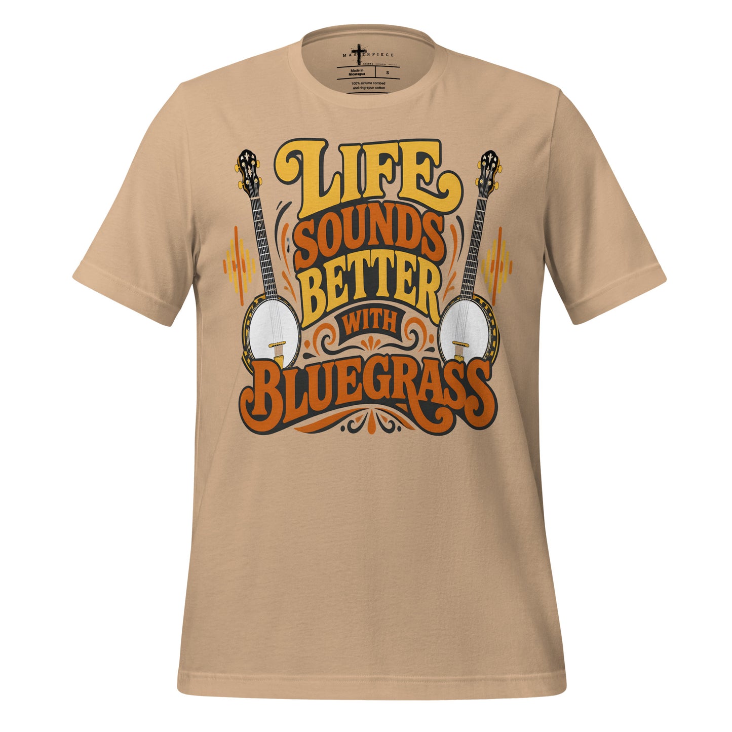 Life Sounds Better Bluegrass - MasterPiece Shirts