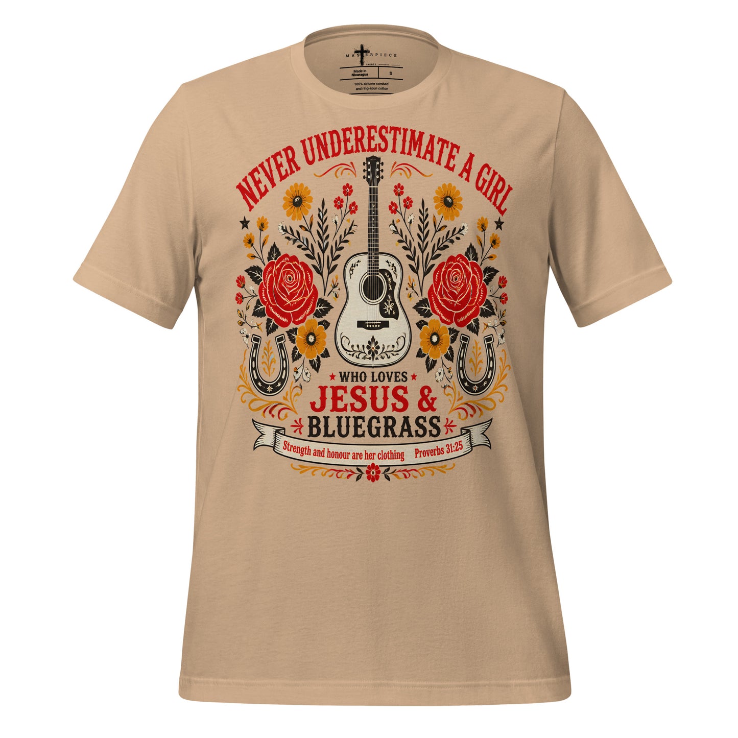 Girl Loves Jesus Bluegrass - MasterPiece Shirts