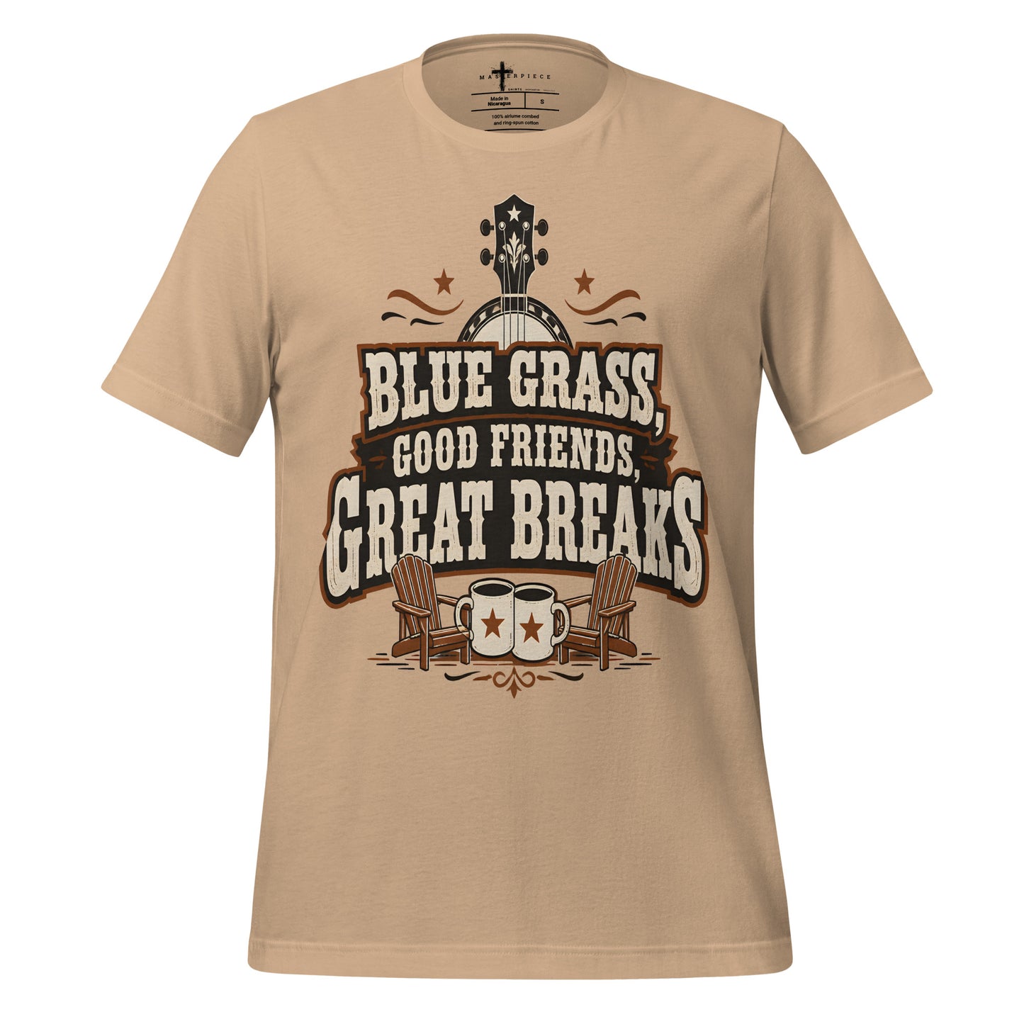 BlueGrass Friends Banjo - MasterPiece Shirts