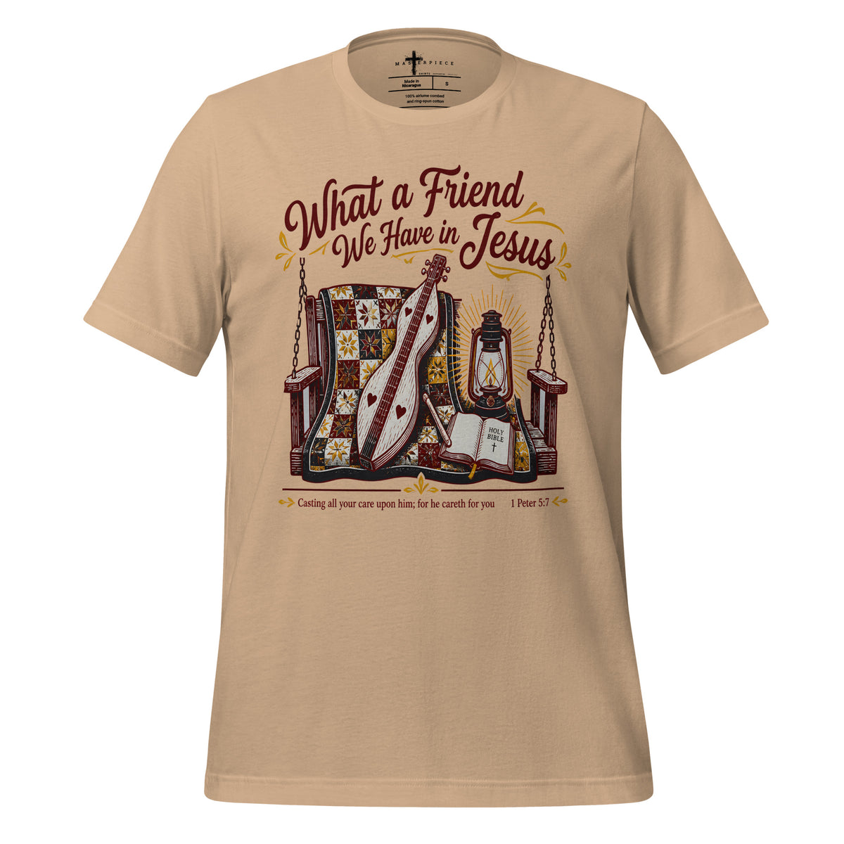 What a Friend We have in Jesus Mtn Dulcimer - MasterPiece Shirts