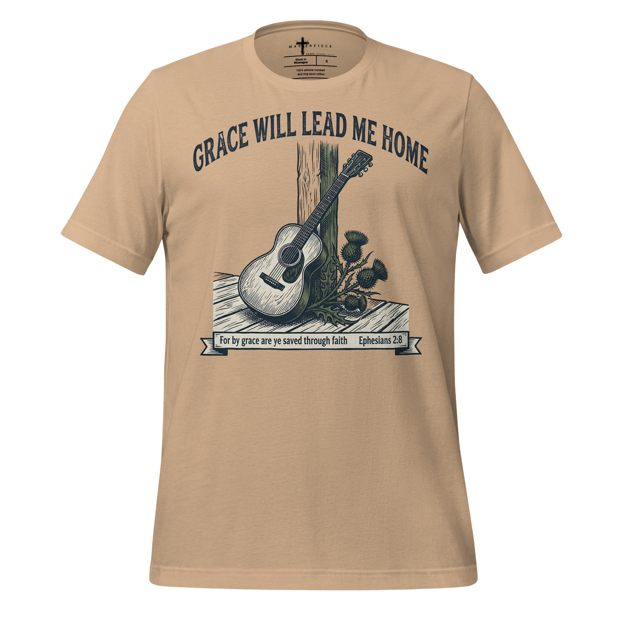 Grace Will Lead Me Home Guitar - MasterPiece Shirts