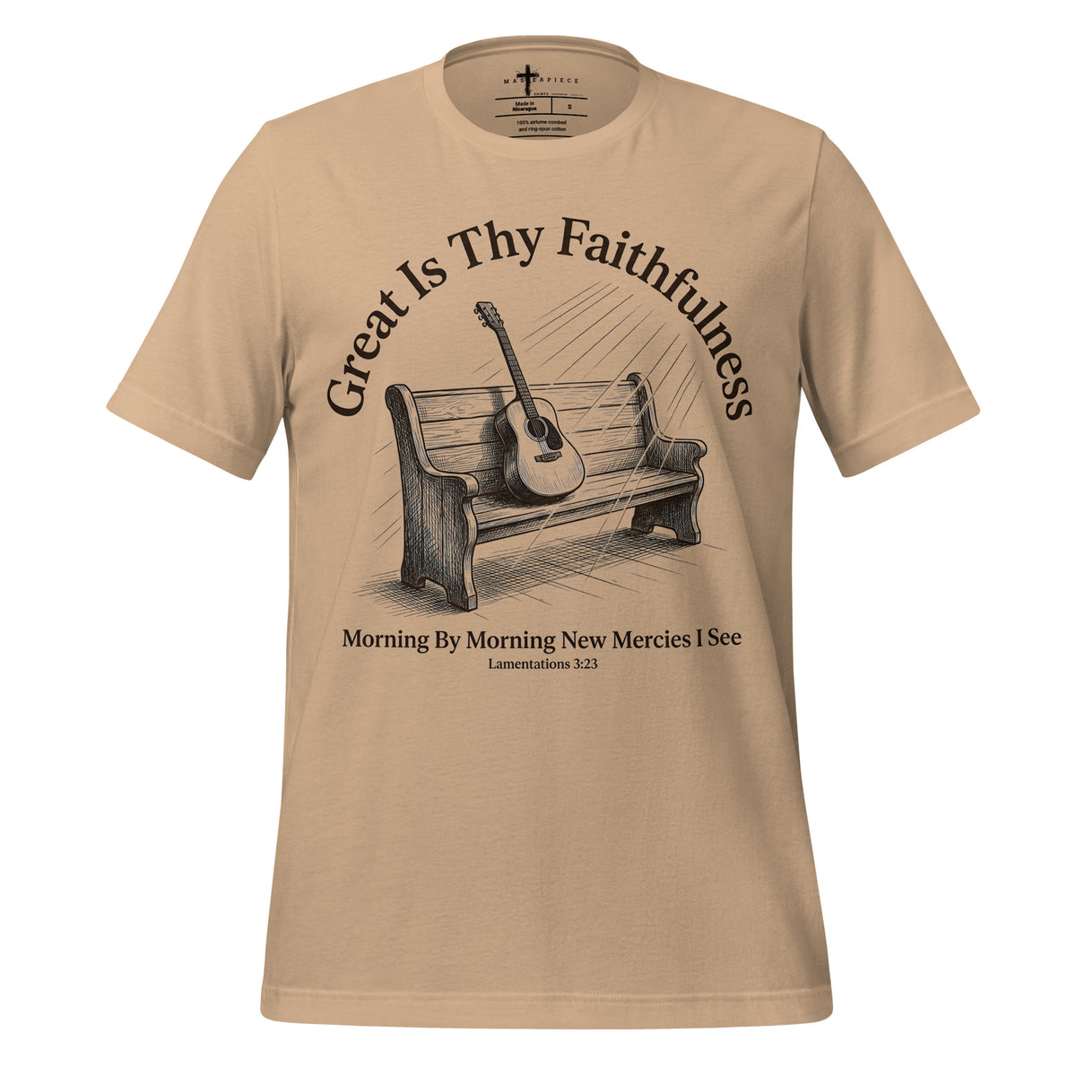 Great is Thy Faithfulness Guitar - MasterPiece Shirts