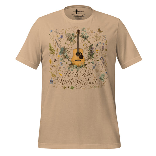 It Is Well With Guitar - MasterPiece Shirts