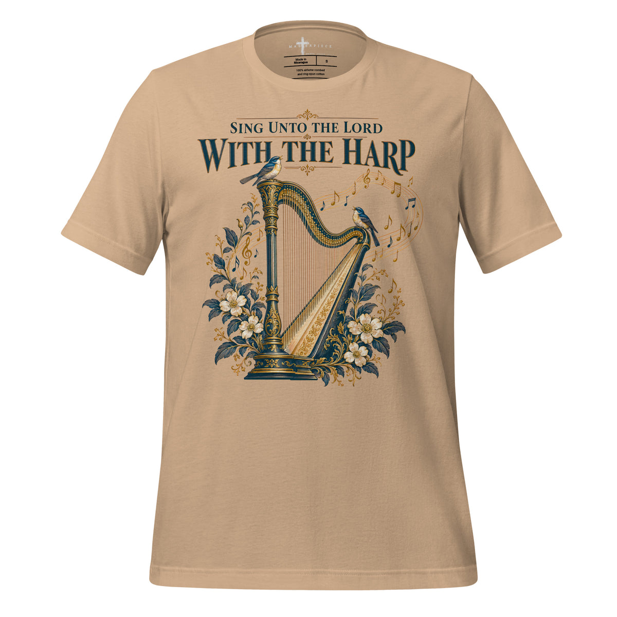 Sing unto the Lord Harp - MasterPiece Shirts
