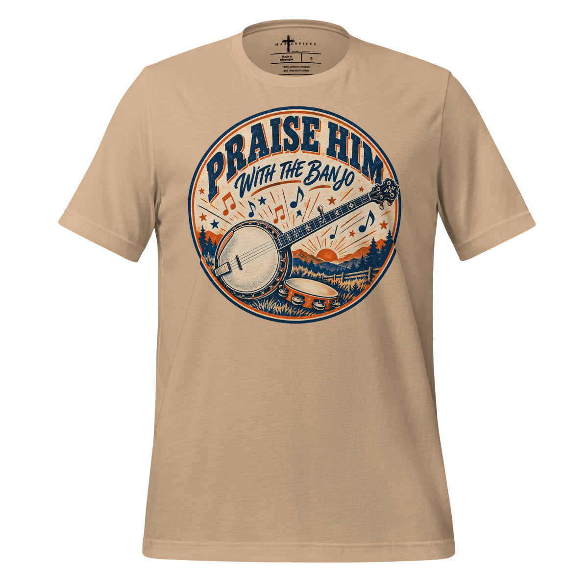 Praise Him with Banjo - MasterPiece Shirts