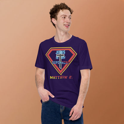 Jesus Super Hero T=Shirt