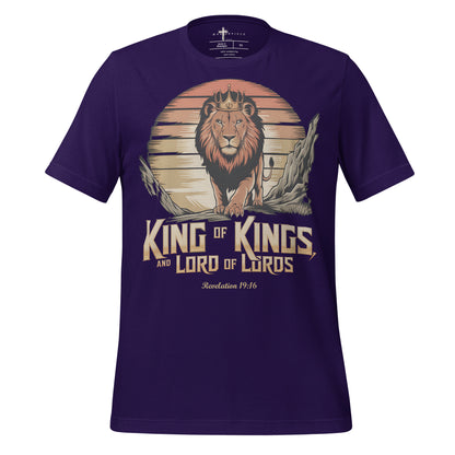 King of Kings T-Shirt  Christian Bible Verse T-Shirt