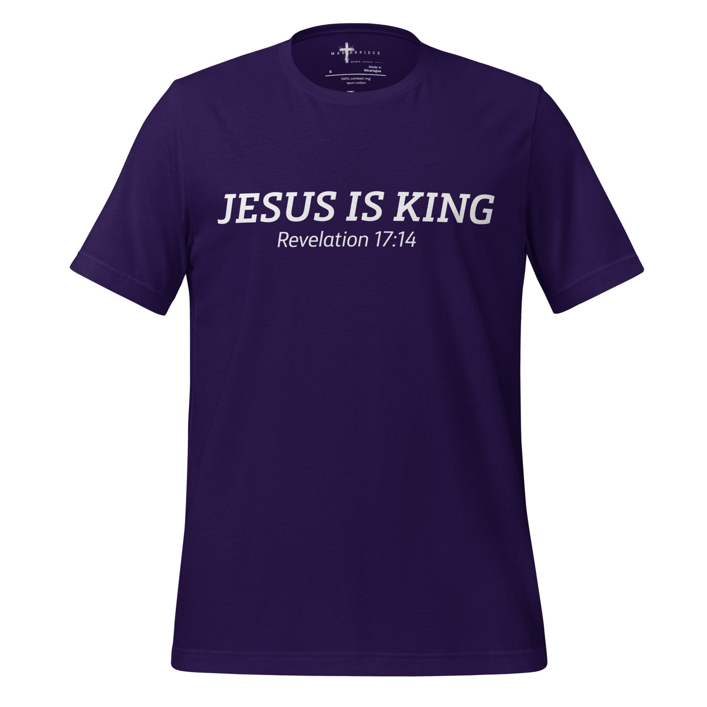  Jesus is King Christian T-shirt 